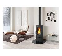 STUFA A LEGNA NORDICA CANDY GHISA SMALTATA KW 7 206MT COLORE ANTRACITE NEW MODEL