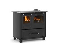 La Nordica Family 4,5 Interno Caminetto freestanding A legna Caramello