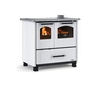 La Nordica Family 4,5 Interno Caminetto freestanding A legna Bianco