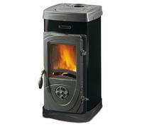 La Nordica Super Junior - Stufa a Legna, Nero, 5 Kw