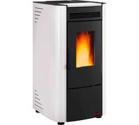 Nordica Extraflame Stufa a Pellet Ventilata 6.5 kW 15 Kg Bianco Ketty Evo