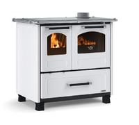 La Nordica Family 4,5 Interno Caminetto freestanding A legna Bianco