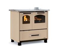 La Nordica Extraflame Cucina A Legna La Nordica Family 4,5 Colore Caramello