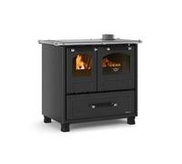 La Nordica Family 4,5 Interno Caminetto freestanding A legna Caramello