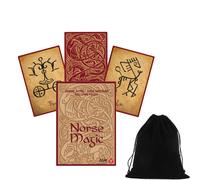 Nordica Magia Mazzo di Carte Oracle Appel Dirk Grande AGM Urania Con Borsa 10044