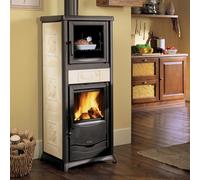 Nordica - stufa a legna nordica rossella plus forno evo cera liberty - panna - 31081