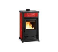 La Nordica Termotufa a legna TERMOROSSELLA PLUS EVO DSA 4.0 7117271 finitura liberty bordeaux