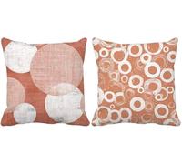 Nordico Federe Cuscini Divano 65x65 Cuscini da Esterno Impermeabili Morbido Set di 2 Moderno Cushion Covers per Camera da Letto Soggiorno Divano Primavera Estate Esterno Giardino Decorativi 1-1968x