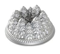 Nordic Ware 89737 Stampo Foresta di Pini, Alluminio, Argento