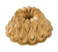 NordicWare Nordic Ware Non Stick Torta Stampo da Forno a Forma di Corona, Alluminio, Gold, 25,4 x 25,4 x 9,9 cm