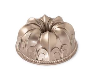 Nordicware stampo bund fleur de lis ø 23.5 x 9.5 cm in alluminio pressofuso