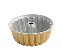 Nordic Ware Stampo per bundt Elegant Party, Alluminio pressofuso, Oro