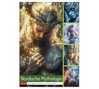Nordische Mythologie (Wandkalender 2026 DIN A4 hoch), CALVENDO Monatskalender: Mächtig, mystisch und voller Magie - diese Reise führt dich tief hinein in die Welt der nordischen Götter.