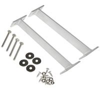 nordlinger Pro 780011 - Set di 2 Supporto Di Snack Zen in alluminio anodizzato