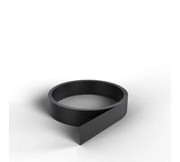 Nordlinger Pro Smart Profile piatto adesivo - 840037 - Pvc - 3 x 0,4 cm x 10 m - nero - finitura murale