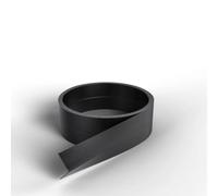 Nordlinger Pro Smart Profilo a L adesivo - 840018 - PVC - 2 x 2 cm x 2,6 m - nero - ristrutturazione