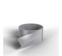 Nordlinger Pro Smart Profilo a L adesivo - 840022 - PVC - 1,5 x 1,5 cm x 2,6 m - grigio - finitura