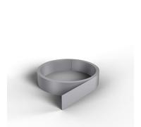 Nordlinger Pro Smart Profilo Champlat adesivo - 840015 - PVC - 2 cm x 2,6 m - grigio - finitura murale
