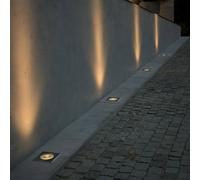 nordlux Andor lampada da incasso a pavimento, GU10 quadrato, 2218410034, Andor [Lampade per Esterni > Lampade a Pavimento]