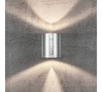 Nordlux Applique da esterni LED Canto 2, 10 cm, zincata 49701031