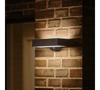 nordlux Monay lampada a parete solare a sensore rotonda, LED, 2518341003, Monay [Lampade per Esterni > Lampade a Parete]