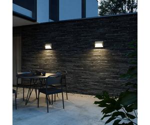 Nordlux Applique da esterni Pontio 27 angolare, sabbia Nordlux