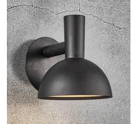 Nordlux Arki Lampada da parete, ø20 cm - nero