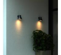 Nordlux Applique da esterno Kyklop Cone IP54, nera Nordlux