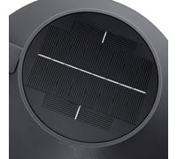 Nordlux Applique da esterno LED e a energia solare Justina, antracite, con sensore, in Nordlux