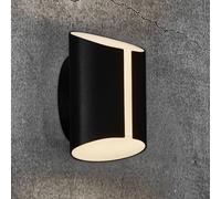 Nordlux Applique LED da esterni Grip, CCT Smart Home, nero 2118201003