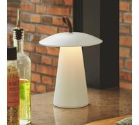 Nordlux Ara To-Go Lampada da tavolo LED ricaricabile, alluminio, bianco Nordlux