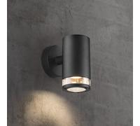 Nordlux Birk lampada da parete per esterni 1x28 W nero 45521003