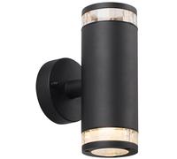 Nordlux Birk lampada da parete per esterni 2x28 W nero 45501003