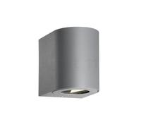Nordlux Canto 2 Lampada da parete LED, grigio