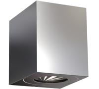 Nordlux Canto Kubi lampada da parete per esterni 2x6 W acciaio 49711034