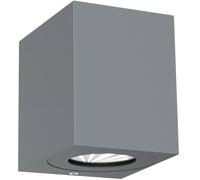 Nordlux Canto Kubi lampada da parete per esterni 2x6 W grigio 49711010