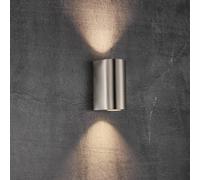Nordlux Canto Maxi 2 Lampada da parete, acciaio inossidabile , Vendita di giacenze, Merce nuova, Imballaggio originale