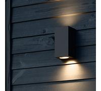 nordlux Canto lampada a parete, GU10 quadrato, 49731203, Canto [Lampade per Esterni > Lampade a Parete]