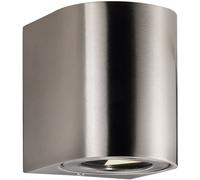 Nordlux Canto lampada da parete per esterni 2x6 W acciaio 49701034