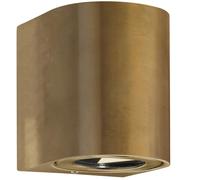 Nordlux Canto lampada da parete per esterni 2x6 W ottone 49701035