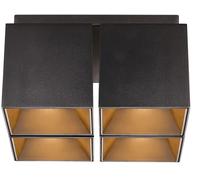 Nordlux Ethan lampada da soffitto 4x50 W nero 2110430103