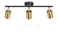 Nordlux Explore Lampada da soffitto 3 fuochi, ottone