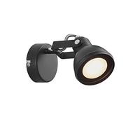 Nordlux Aslak lampada da parete 1x35 W nero 45721003