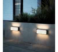 Nordlux Fluctus Lampada da parete, nero - 28 cm