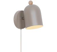 Nordlux Gaston lampada da parete 1x15 W marrone 2412671018