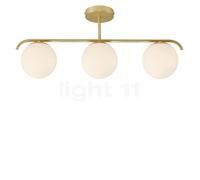 Nordlux Grant Lampada da soffitto 3 fuochi, ottone