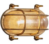 Nordlux Helford lampada da parete per esterni 1x12.5 W ottone 49031035