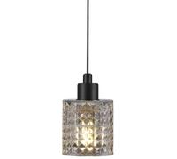 Nordlux Hollywood lampada sospesa 1x60 W nero-trasparente 46483000