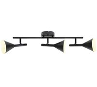 Nordlux Kelvis lampada da soffitto 3x12 W nero 2612706003