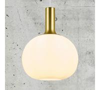 Nordlux Lampada a sospensione Alton vetro bianco Ø 25cm 47313001